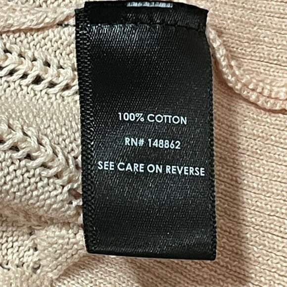 Torrid Womens Size 1 Longline Knit Soft Peach Cardigan Sweater - Picture 5 of 8